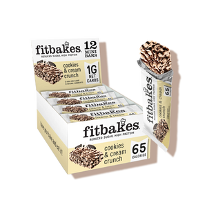 Boîte de barre aux cookies 12x19g - Fitbakes