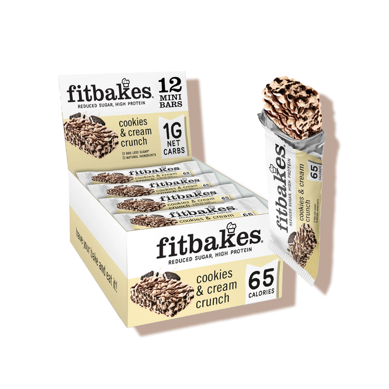 Boîte de barre aux cookies 12x19g - Fitbakes