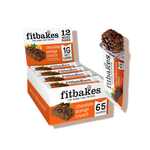 Boîte de barre chocolat orange 12x19g - Fitbakes