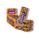 Barres kéto beurre de cacahuètes et chocolat adonis