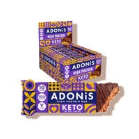 Boîte de barres double chocolat Adonis