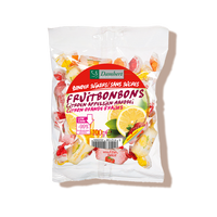 Bonbons tendres aux fruits sans sucre