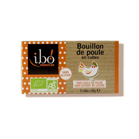 Bouillon de poule en cubes bio ibo!