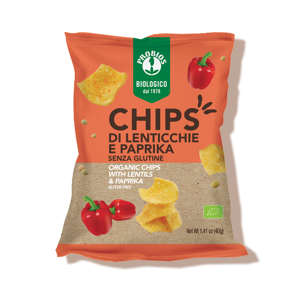 Chips aux lentilles et paprika