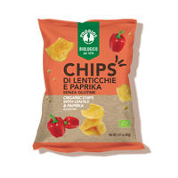 Chips aux lentilles et paprika