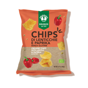 Chips aux lentilles et paprika