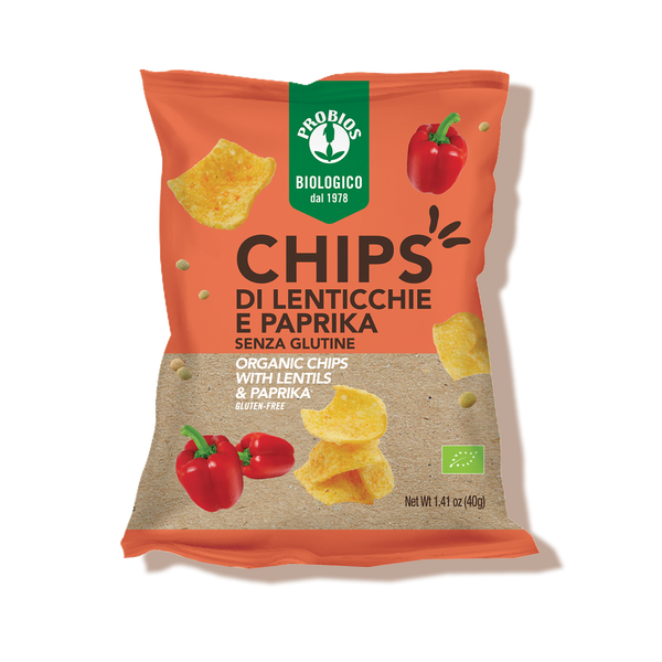 Chips aux lentilles et paprika