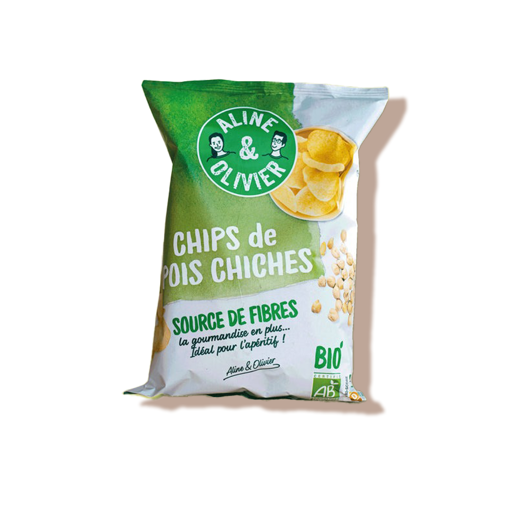 Aline & Olivier chips de pois chiche