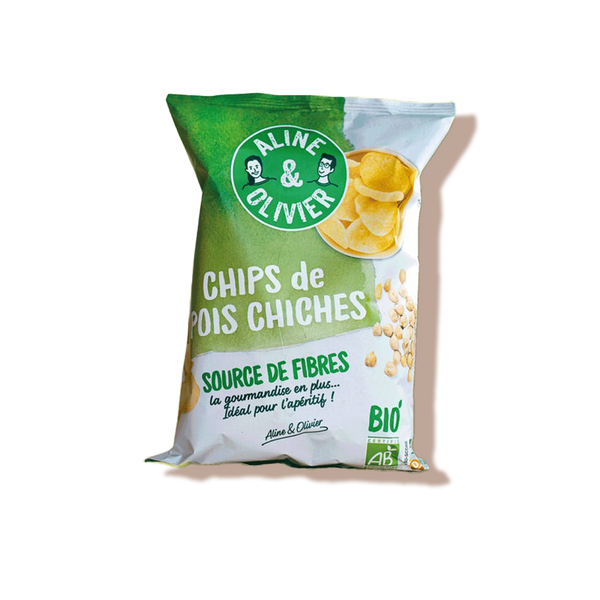 Aline & Olivier chips de pois chiche