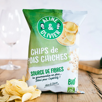 Image contexte 1 chips de pois chiches