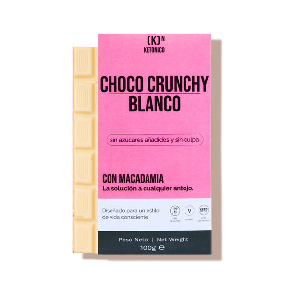 Chocolat blanc crunchy macadamia