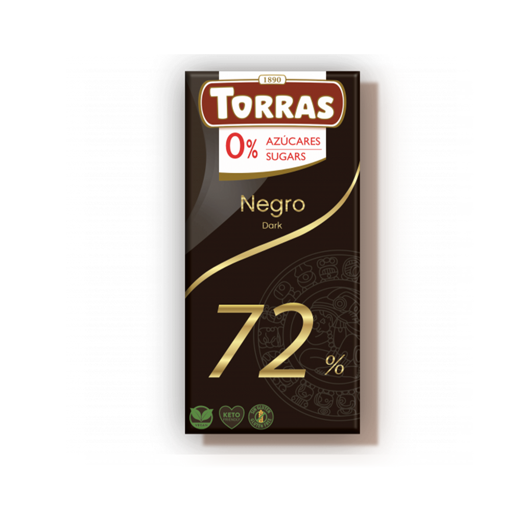 Chocolat noir 72%