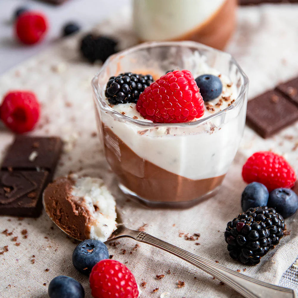 Verrine de chocolat café