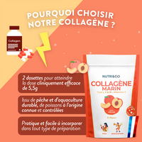 Collagène marin saveur pêche