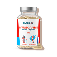 Complément alimentaire brûle graisse 60 gélules Nutri & Co