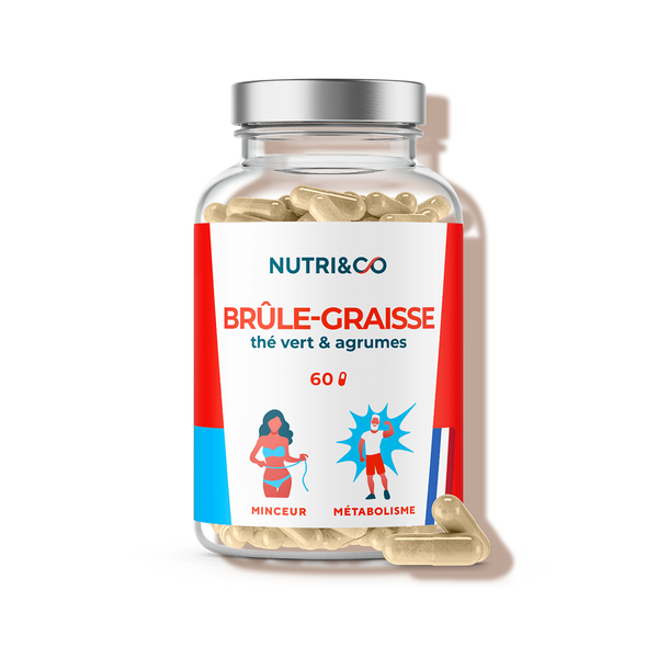 Complément alimentaire brûle graisse 60 gélules Nutri & Co