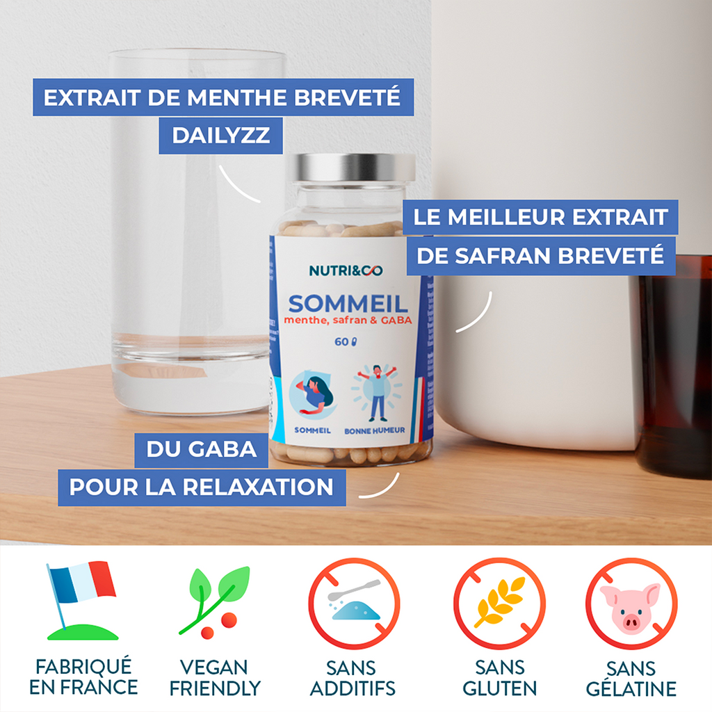 Sommeil 60 gélules Nutri & Co