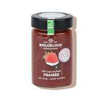 Confiture de fraises 100% issue de fruits