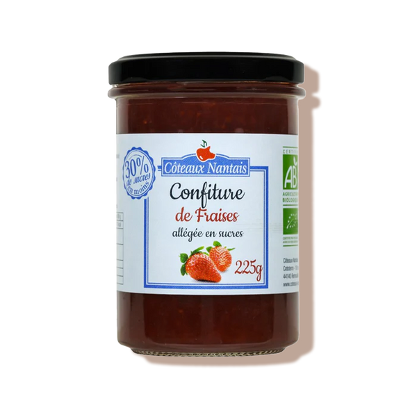 Confiture allégée à la fraises