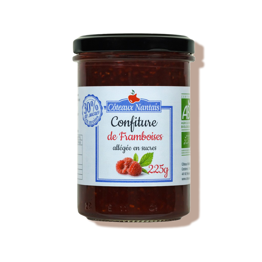 Confiture allégée à la framboise