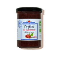 Confiture allégée à la framboise