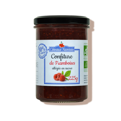 Confiture allégée à la framboise