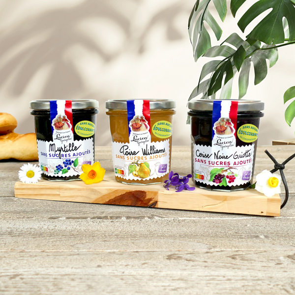 Confiture cerise noire sans sucre ajouté