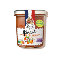 Confiture d'abricots sans sucre ajouté