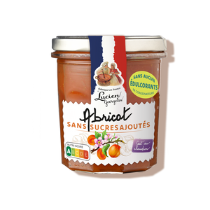 Confiture d'abricots sans sucre ajouté