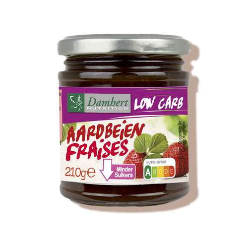 confiture de fraises damhert