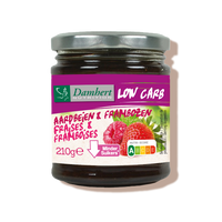 Confiture fraises et framboises Damhert