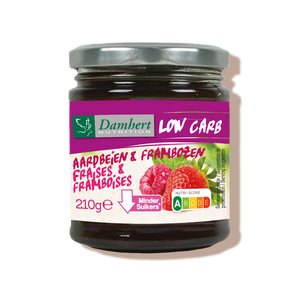 Confiture fraises et framboises Damhert