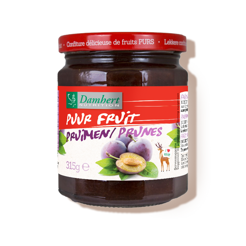 confiture de prunes damhert