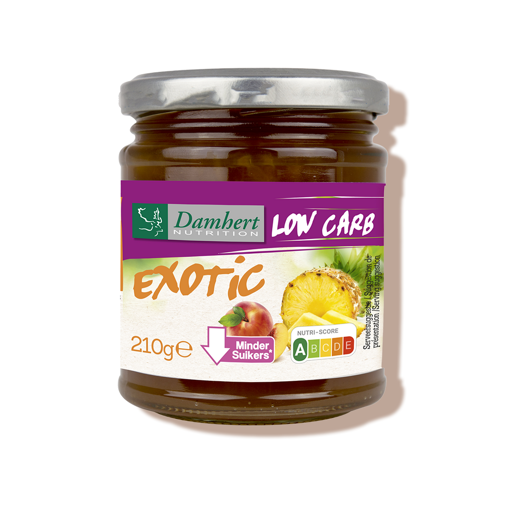 Confiture exotique sans sucre ajouté Damhert