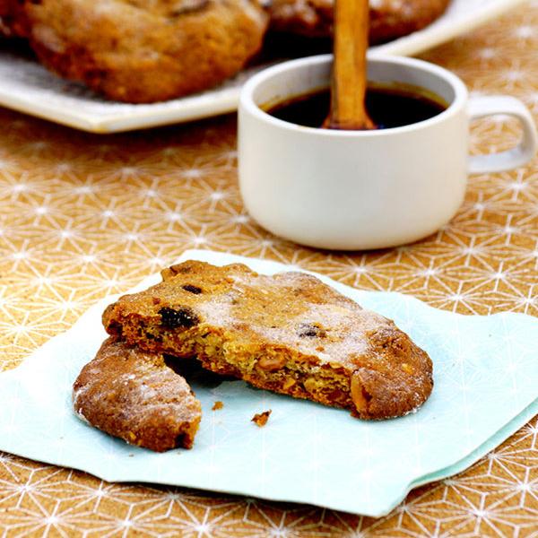 Cookies à la vanille en poudre