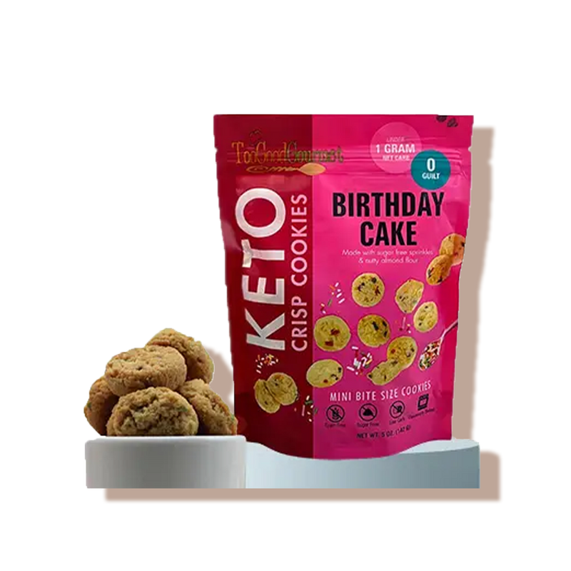 Cookies keto anniversaire