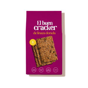 Crackers biologiques au lin doré