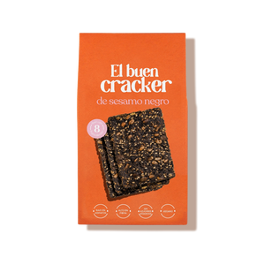 Crackers biologiques au sésame noir