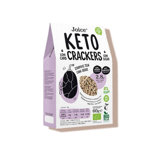 Crackers keto au chia bio