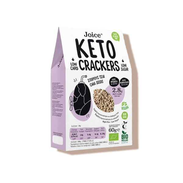 Crackers keto au chia bio