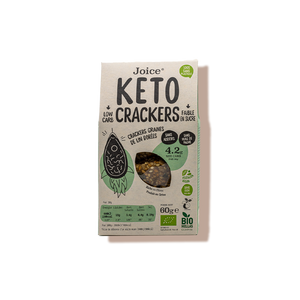 Crackers keto au lin doré bio