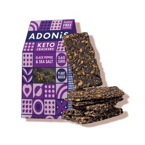 Crackers keto au poivre Adonis