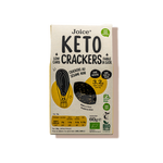 Crackers keto au sésame noir bio