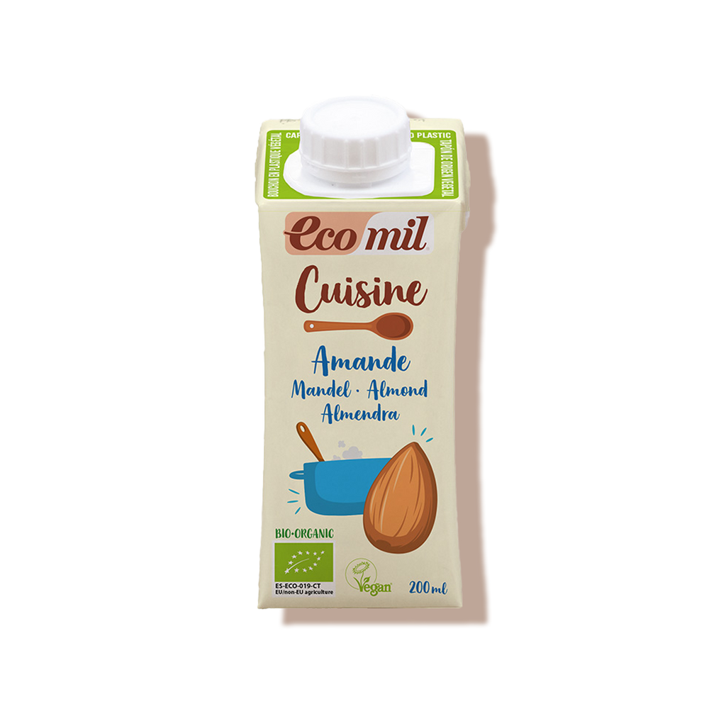 Crème cuisine aux amandes bio - Ecomil