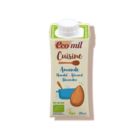 Crème cuisine aux amandes bio - Ecomil