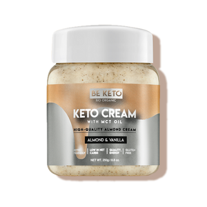 Crème keto amandes, vanille et huile MCT