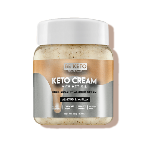 Crème keto amandes, vanille et huile MCT