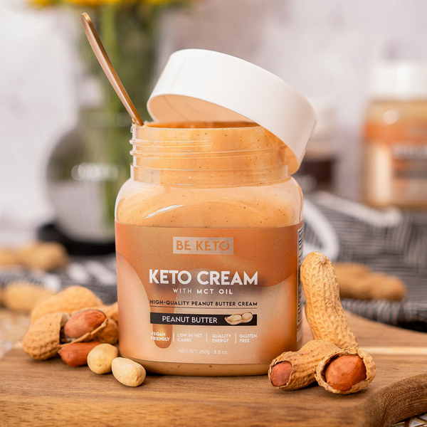 Crème Keto au beurre de cacahuète et huile MCT