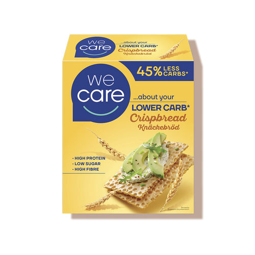 Crispbread low-carb