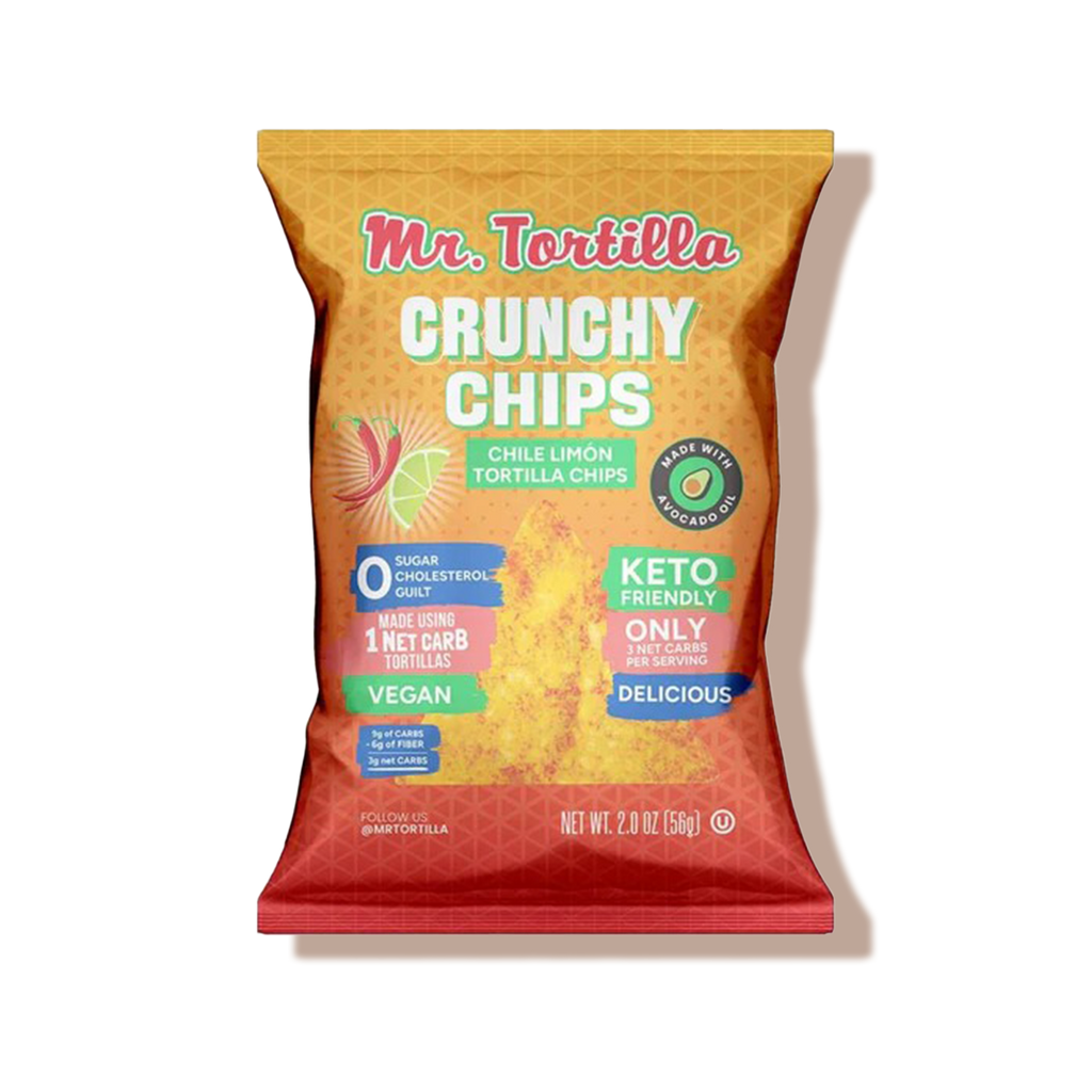 Chips crunchy citron piment